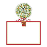 Caspari On the 12th Day Die-Cut Place Cards - 8 Per Package 89918P