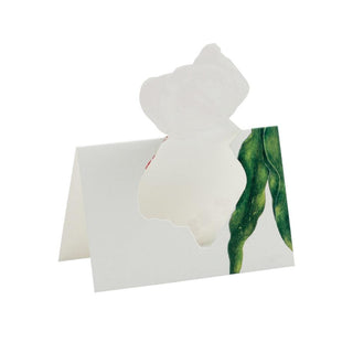 Caspari Winter Arrangement Die-Cut Place Cards - 8 Per Package 89919P