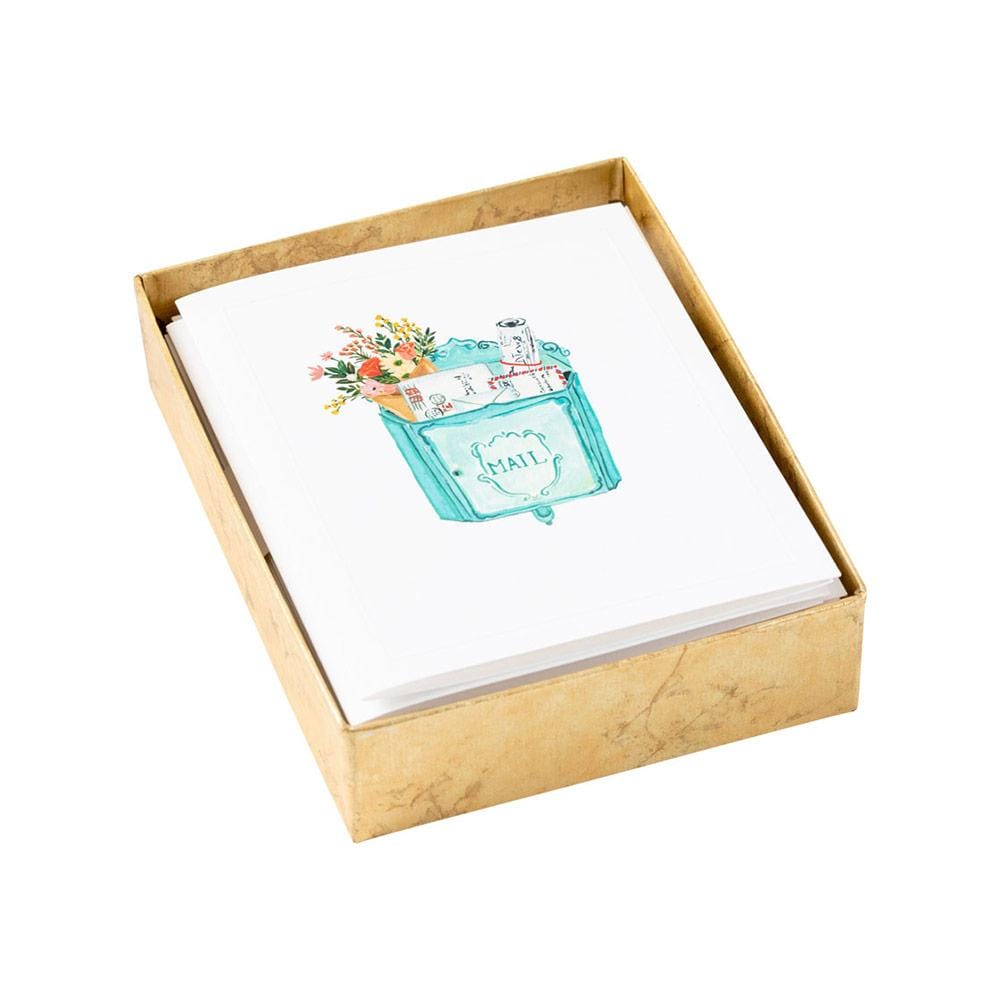 Caspari Window Garden Assorted Boxed Note Cards - 10 Note Cards & 10 Envelopes 91606.46A