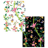 Caspari Sprigged Silk Assorted Boxed Note Cards - 8 Note Cards & 8 Envelopes 92604.45