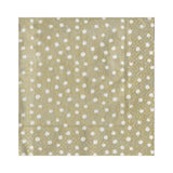 Caspari Small Dots Paper Luncheon Napkins in Platinum - 20 Per Package 9501L