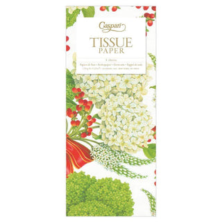 Caspari Snowball Hydrangeas Tissue Paper - 4 Sheets Included 9679TIS