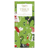 Caspari Yule Cats Tissue Paper - 4 Sheets Included 9704TIS
