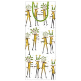 Caspari Reindeer Cheers Wine & Bottle Gift Bag - 1 Each 9732B4
