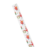 Caspari Dancing Santas Wrapping Paper - 30" x 8' Roll 9793RC