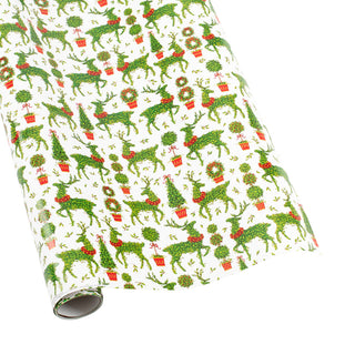 Animal Topiaries Gift Wrapping Paper - 76.2 cm x 243.8 cm Roll