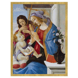 The Madonna and Child Blank Christmas Cards in Cello Pack - 5 Cards & 5 Envelopes
