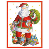 Santa Claus Lane Christmas Cards in Cello Pack - 5 Cards & 5 Envelopes