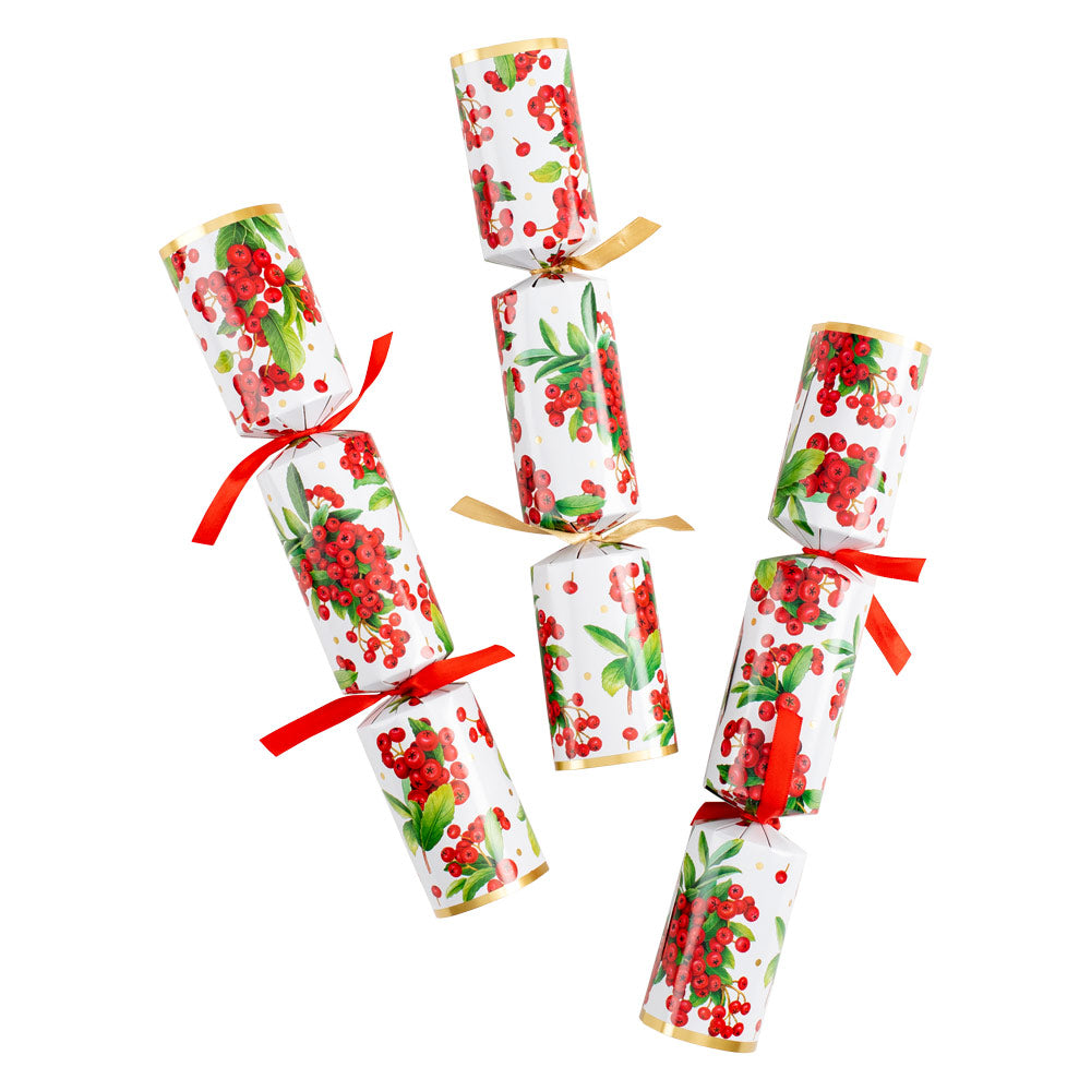 Christmas Berry Celebration Crackers - 6 Per Box CK151.12