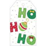 Ho Ho HO Gift Hang Tags - 4 Per Package HT058