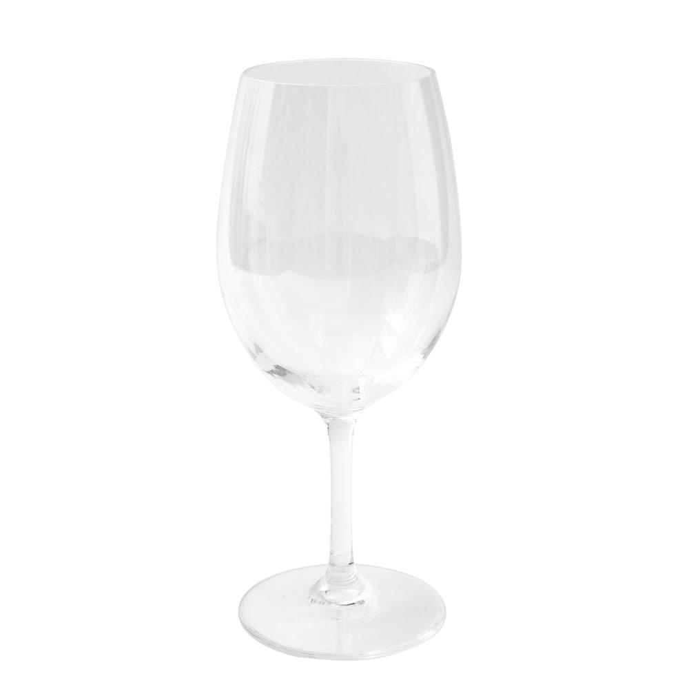 Caspari Acrylic 20.5oz Wine Glasses in Crystal Clear - 1 Each ACR012