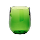 Caspari Acrylic 12oz Tumbler Glass in Emerald - 1 Each ACR101