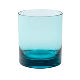 Caspari Acrylic 14oz On the Rocks Highball Glass in Turquoise - 1 Each ACR302