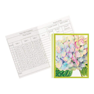 Caspari Hydrangea Garden Bridge Tally Sheets - 12 Per Package BT135