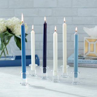 Caspari Straight Taper 10" Candles in Parisian Blue - 2 Candles Per Package CA39.2