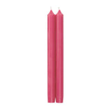 Caspari Straight Taper 10" Candles in Fuchsia - 2 Candles Per Package CA50.2