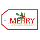 Caspari Merry Christmas Classic Gift Tags - 4 Per Package HT042