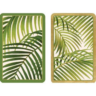 Caspari Under the Palms Playing Cards - 2 Decks Included PC126
