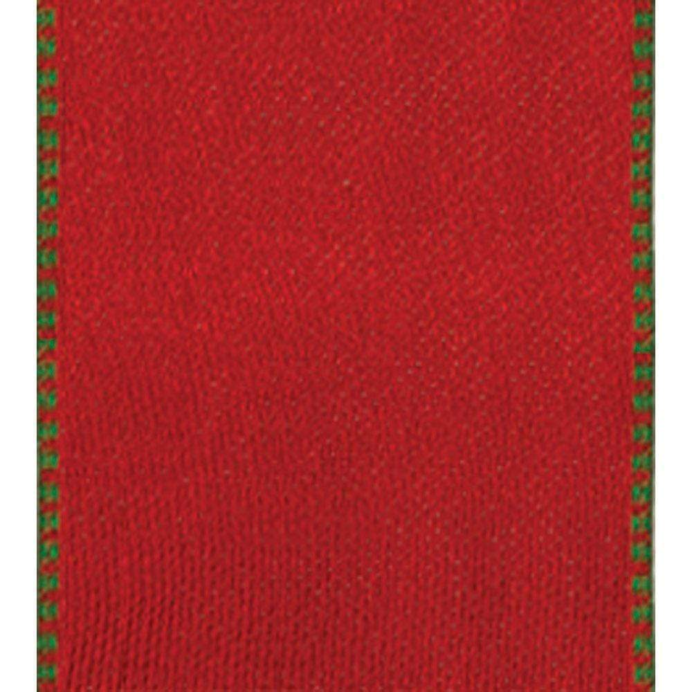 Caspari Red & Green Reversible Ribbon - 8 Yard Spool – Caspari UK