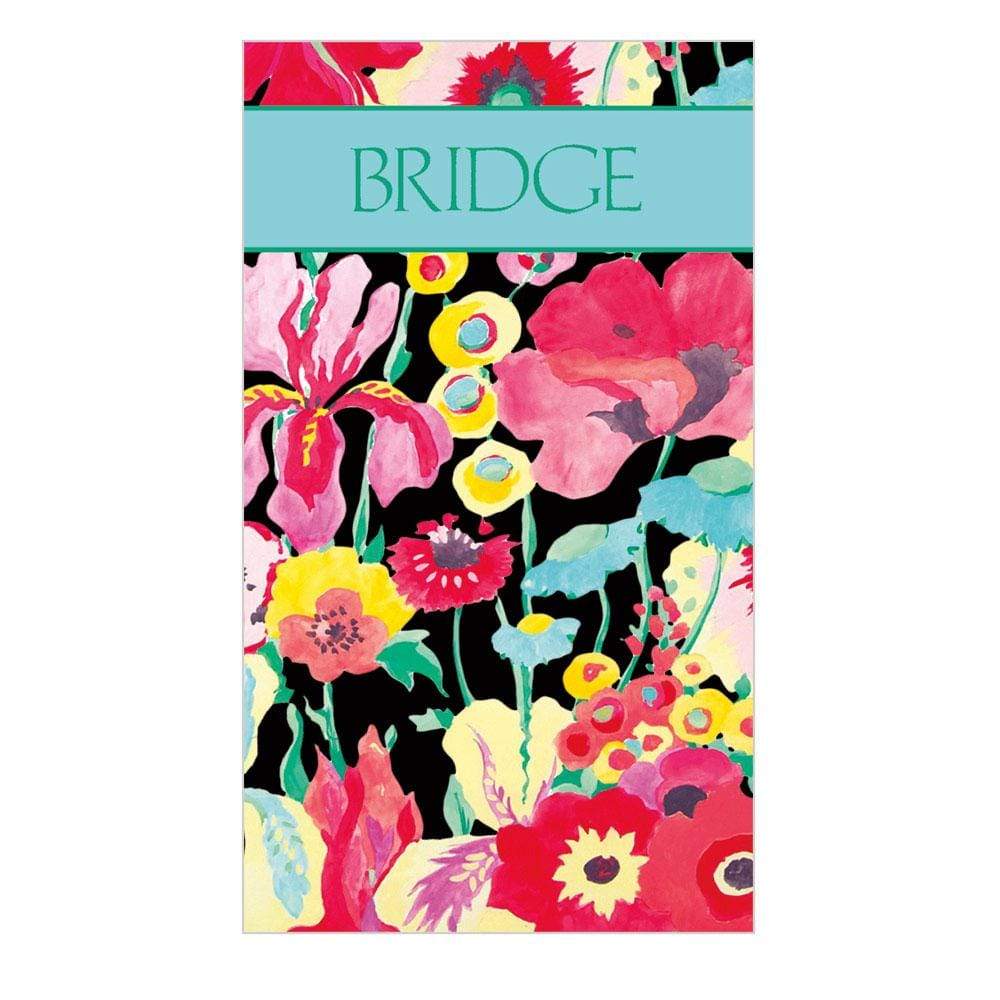Caspari Secret Garden Bridge Score Pad - 1 Each SP132