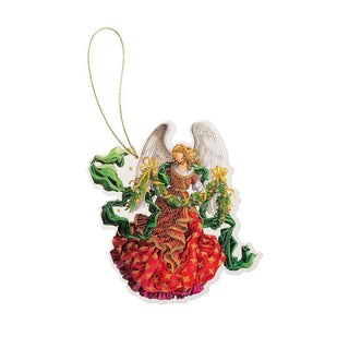 Caspari Angel Decorative Die-Cut Gift Tag - 4 Per Package TAG098