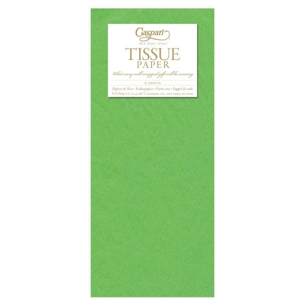 Caspari Solid Tissue Paper in Apple - 8 Sheets Included TIS002
