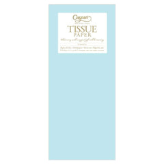 Caspari Solid Tissue Paper in Light Blue - 8 Sheets Included